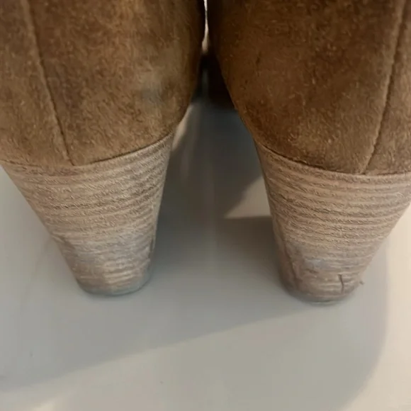 Laurence Dacade Italian Brown Suede Ankle Boots short cowboy style Size EU 39 - Picture 4 of 7